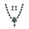 Indian Oxidized Jewelry Boho Tribal Jewelry Indian Long Necklace Bohemian Jewelry Afghani Tribal Tassel Long Ghungroo Necklace Earrings Set Choker Necklace Fashion Jewelry